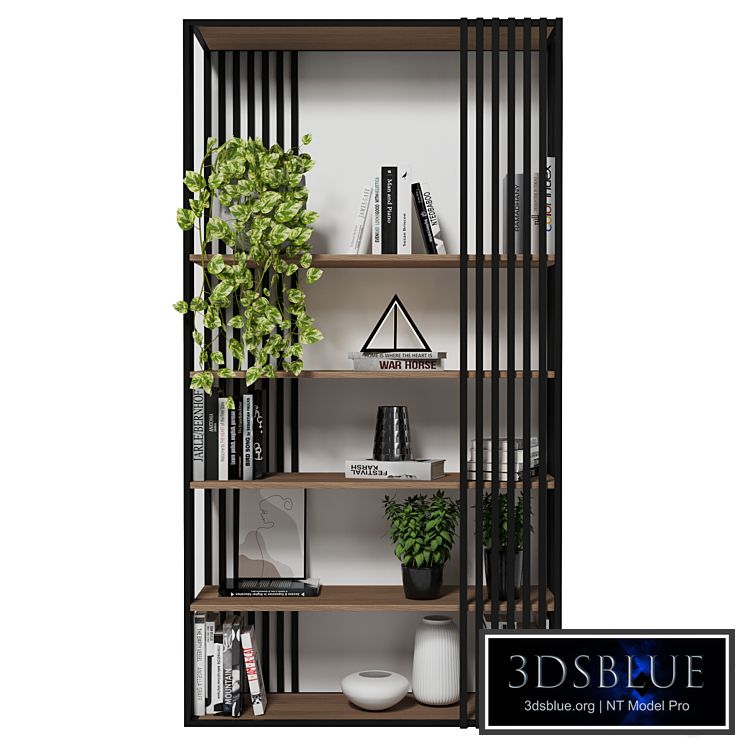 Rack and Bookcase 90