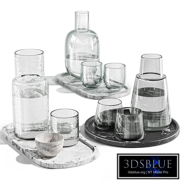 dishes tableware set 04