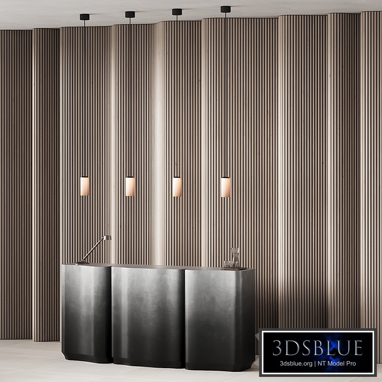 380 office furniture 18 reception desk 13 gradient desk with wood wave wall
