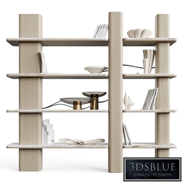 Carpanese Home Erice Bookshelf Rising Collection