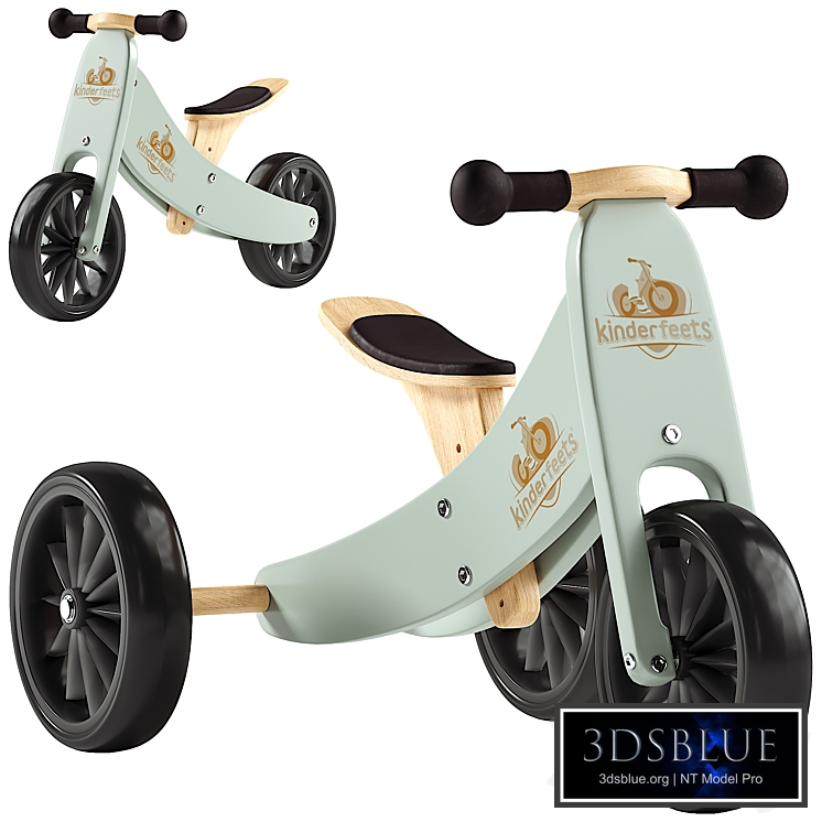 TINY TOTS PLUS Trike Balance Bike