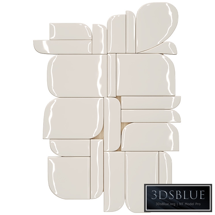 Wall sculpture by Eline Baas 01