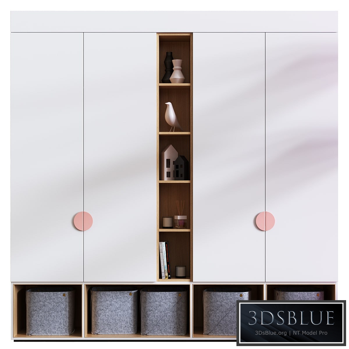 Wardrobe For Kids Room Set 001