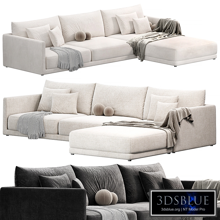 Bristol with Ottoman Sofa by Poliform