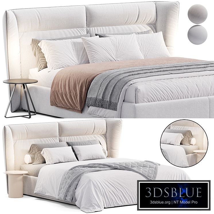 Pasodoble bed by Lecomfort