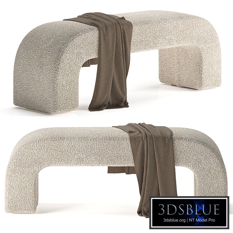 Bernard Boucle Bench Seat