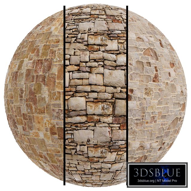 FB724 Natural stone(Rivestimenti a spaco) | 3MAT | 4k | seamless | PBR