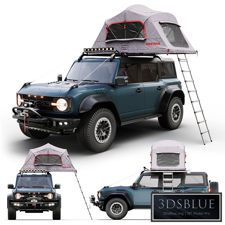 Ford bronco raptor rooftop tent