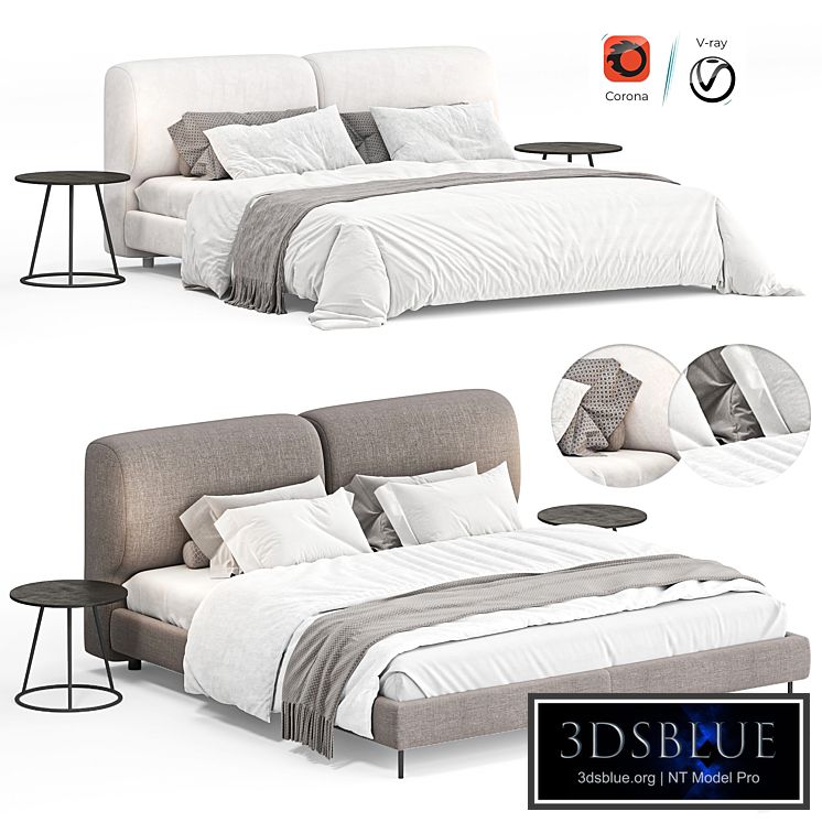 Igea Bed by Paola Zani