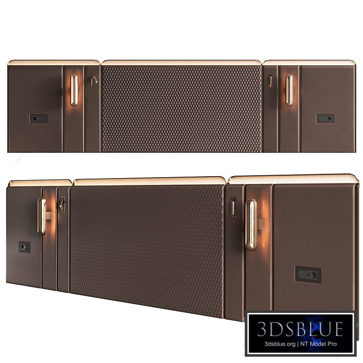 leather bedroom headboard