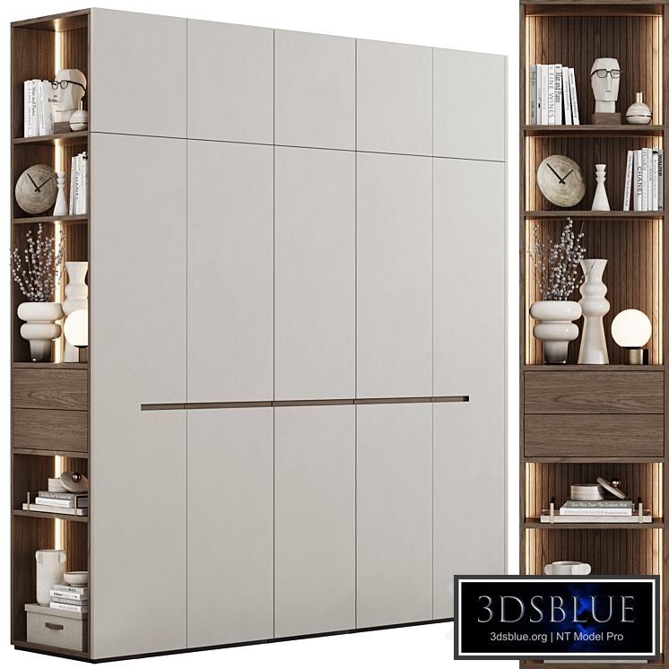 Modular cabinets in a modern minimalist style 83