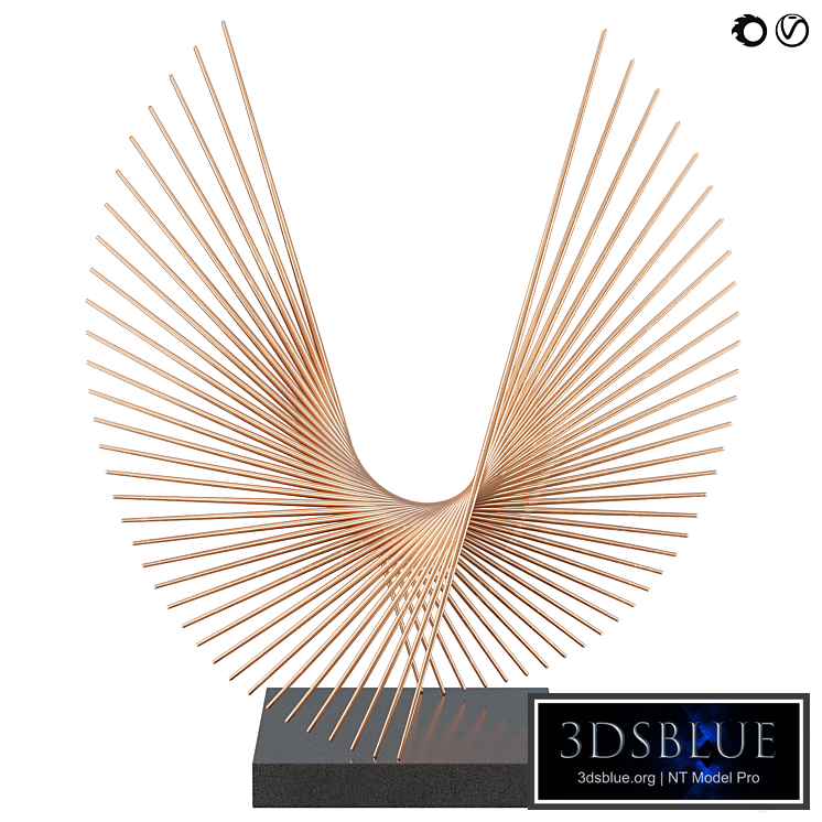 Bronze and Stainless Steel sculpture 3