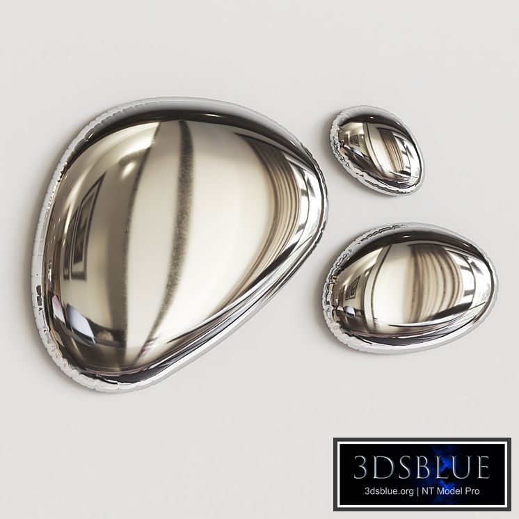 Abstract mirror Tafla by Zieta