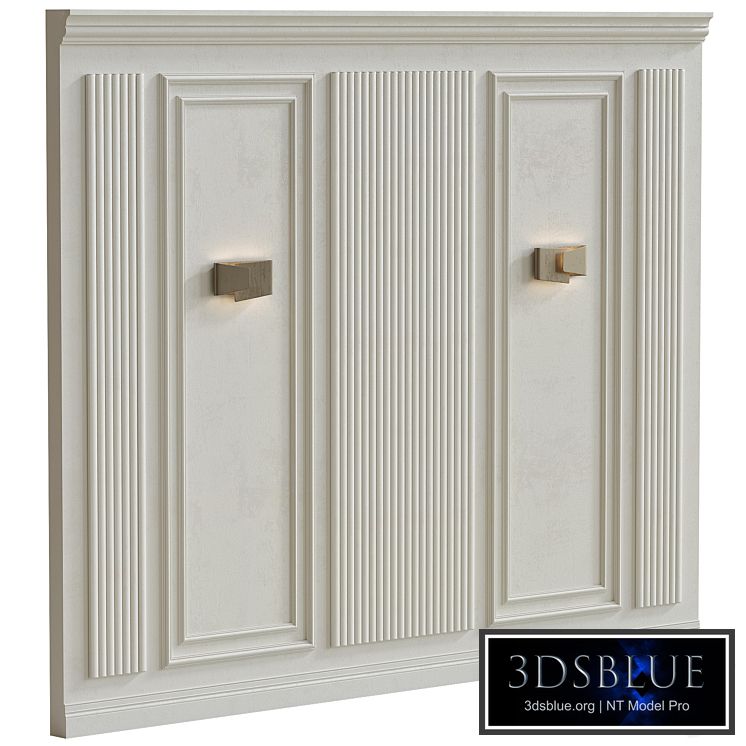 Decorative plaster with molding #30