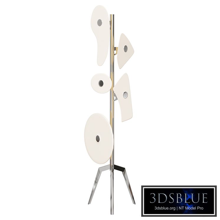 Floor lamp Designer floor lamp Orbital Terra by Foscarini (white)