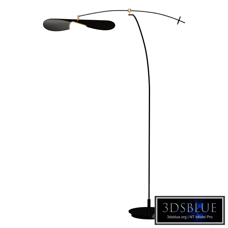 Floor lamp Designer floor lamp Myrna Mobile by L&G Studio