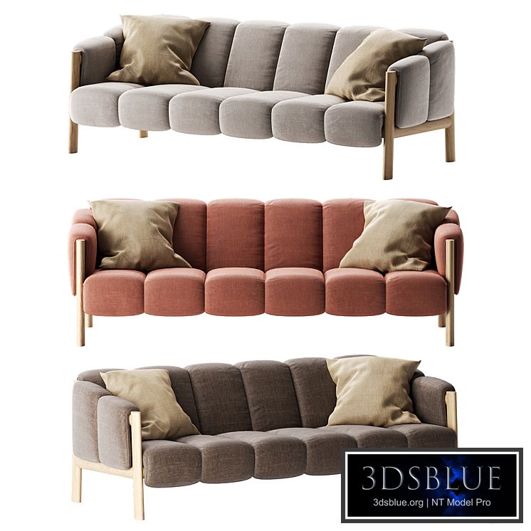 Garden sofa PLUMON by Kettal