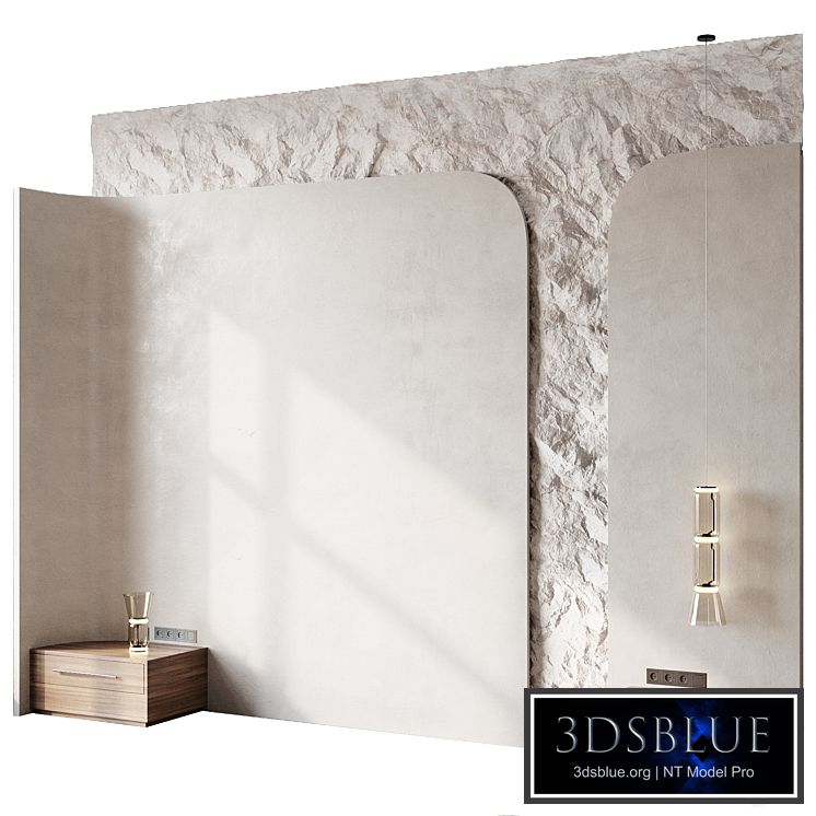 Headboard 3d Wall Panel 04