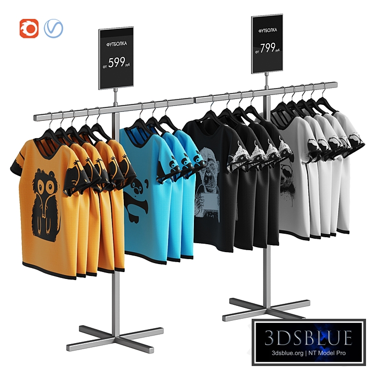 T-shirt stand 2