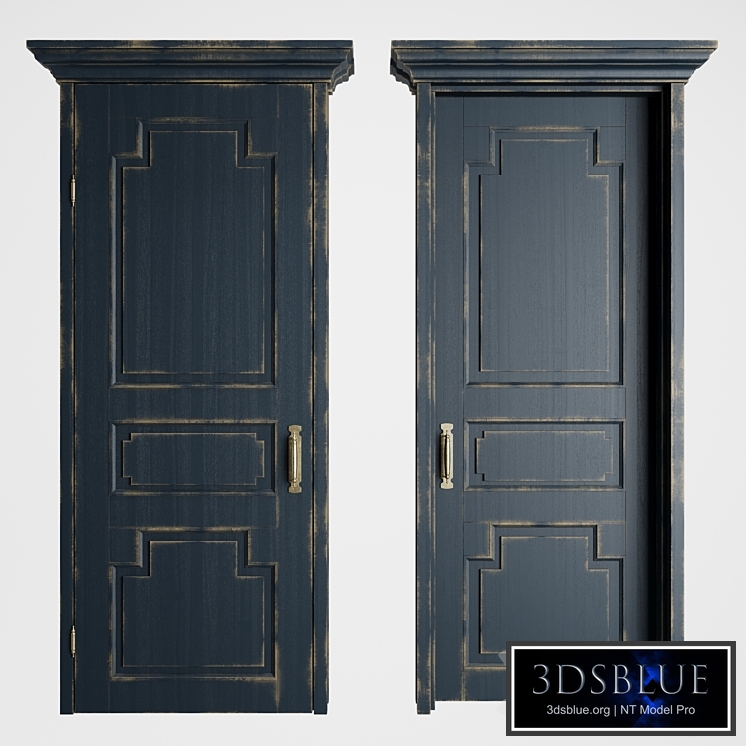 Classic vintage door