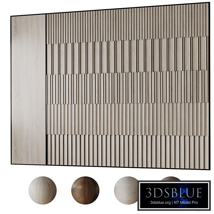 Decorative 3D panel 012