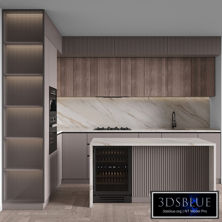 Modern Kitchen 153 (Corner Kitchen)