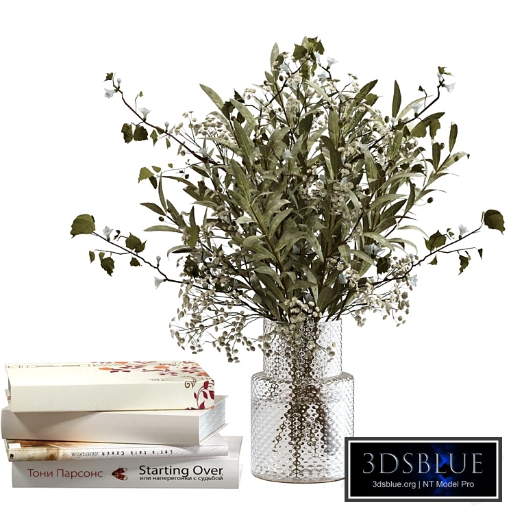 Decorative set with books