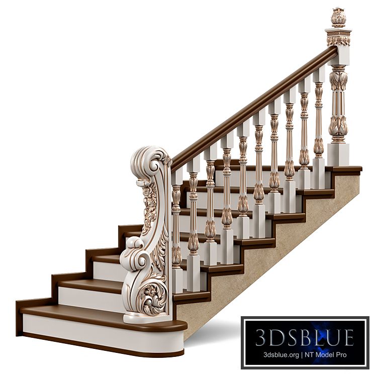 Wooden stairs 008
