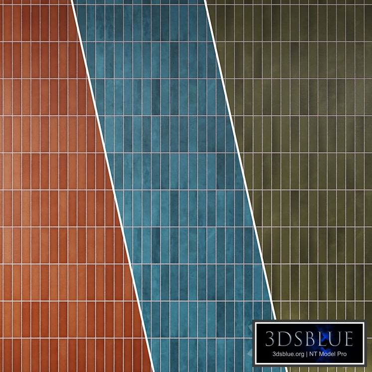 Tile Makoto Matte Ceramic Wall Set 07