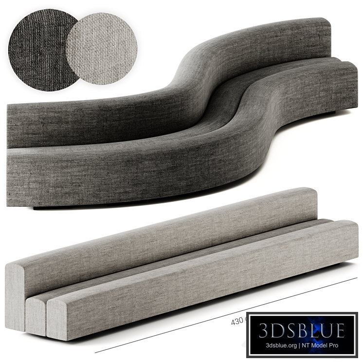 La Cividina OSAKA Sectional leisure sofa W430