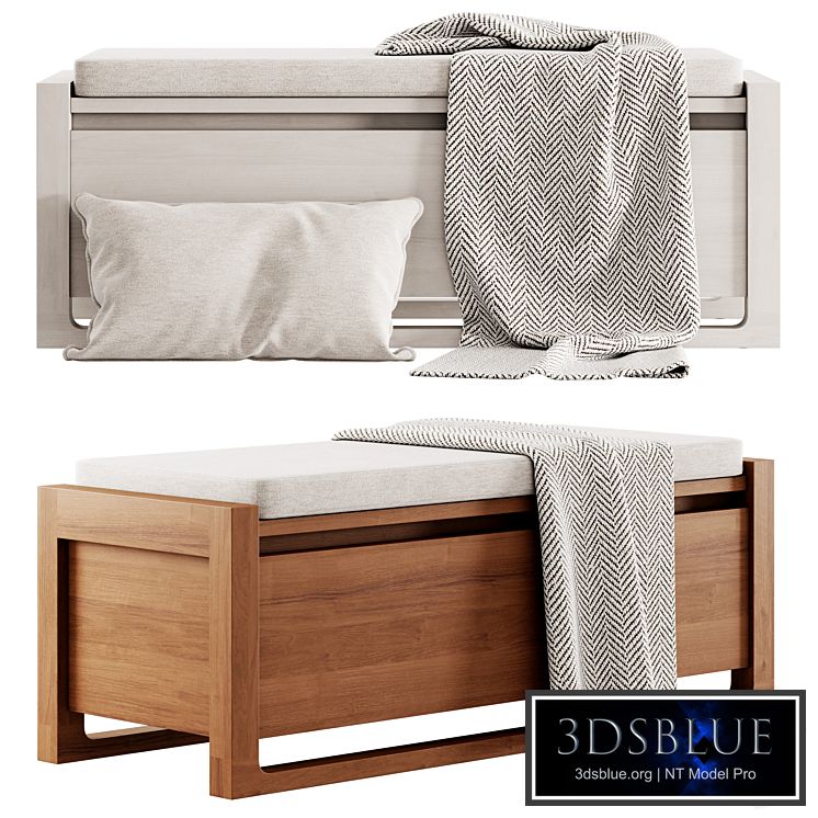 Matera Storage Bench Cushion by Design Within Reach