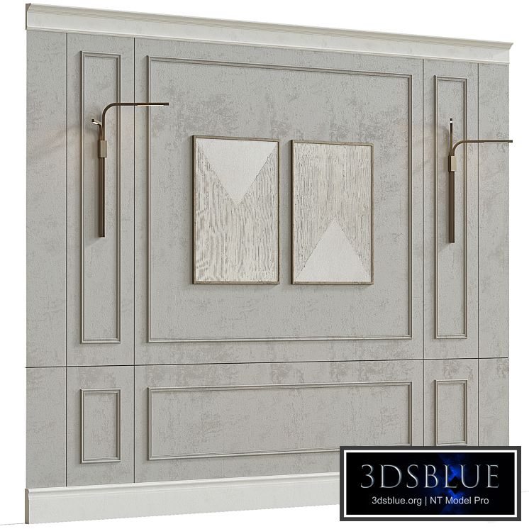 Decorative wall composition 34