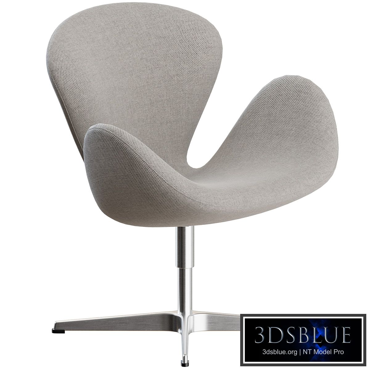 Swan Lounge Chair by Fritz Hanzen