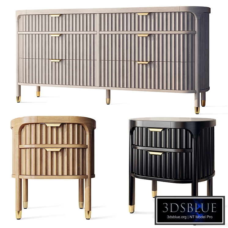 Chest of drawers bedside table Ardes Group