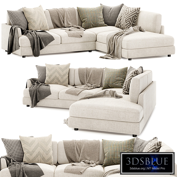 Temple Corner Chaise sofa