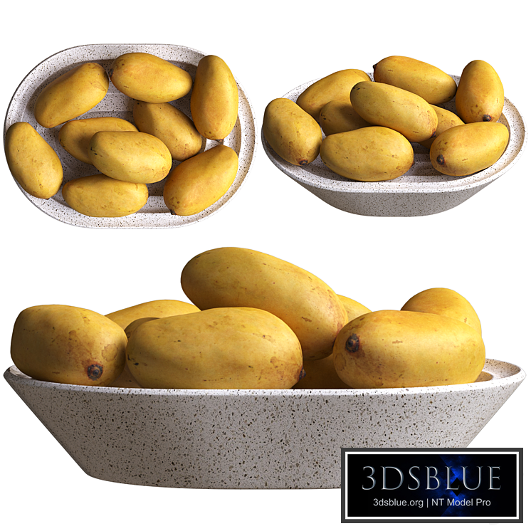 Mango in fruit bowl 02