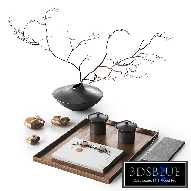Japandi decorative set