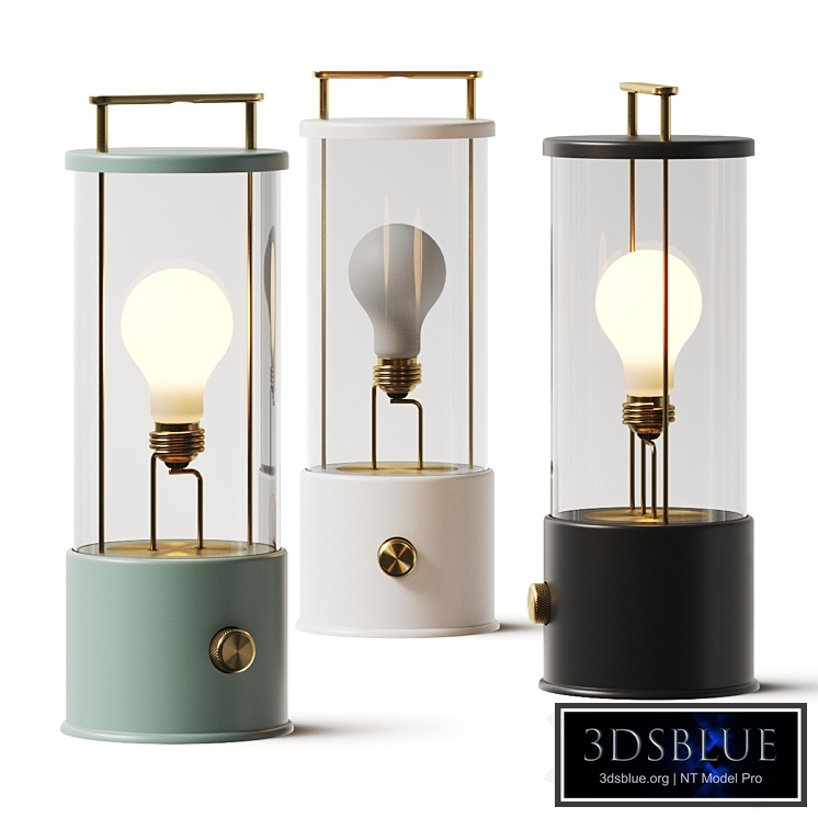 West Elm Tala x Farrow & Ball The Muse Portable Table Lamp