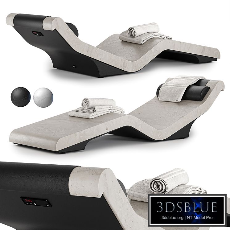 Cleopatra Basico heated pool/spa lounger