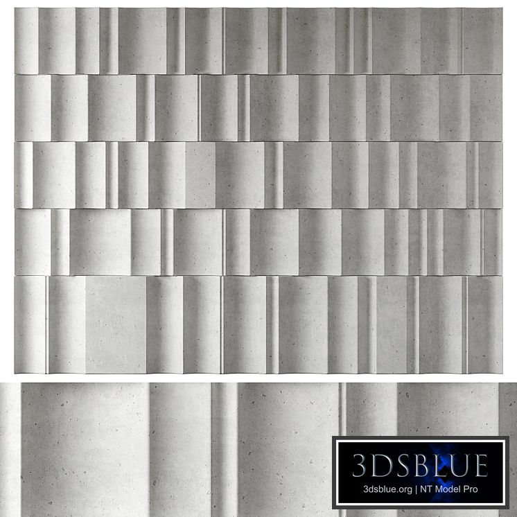 Stone Wave Wall Panel