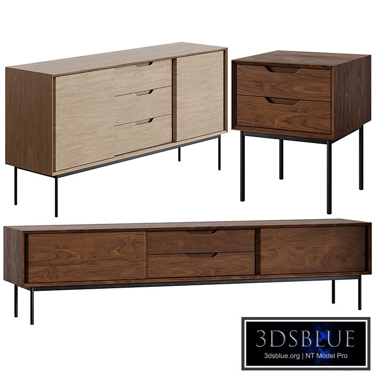 Chest of drawers, TV stand, bedside table La Redoute Noyeto