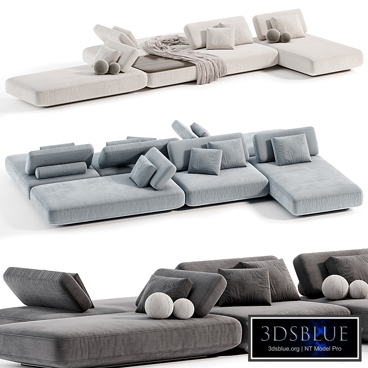 AGIO Sofa Modular By Paola Lenti