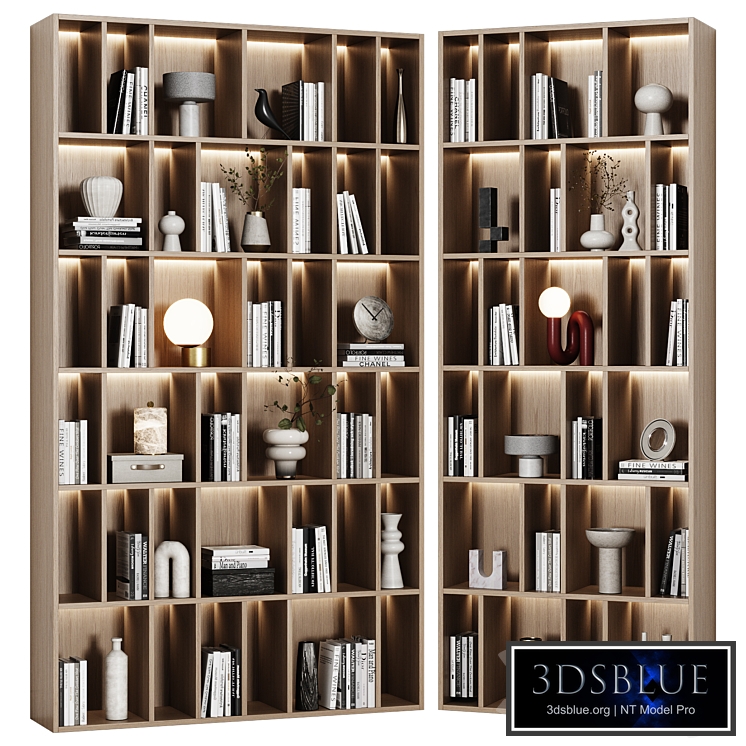 Modular rack in a modern minimalist style 03