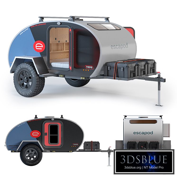 Off Road Teardrop Trailers ESCAPOD