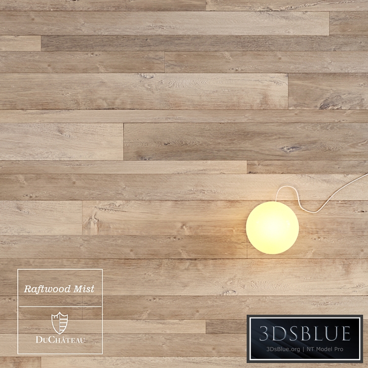 Raftwood Mist wooden floor by DuChateau