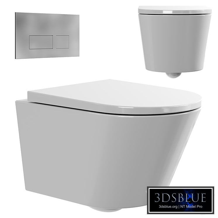 Wall hung toilet AM.PM Sense