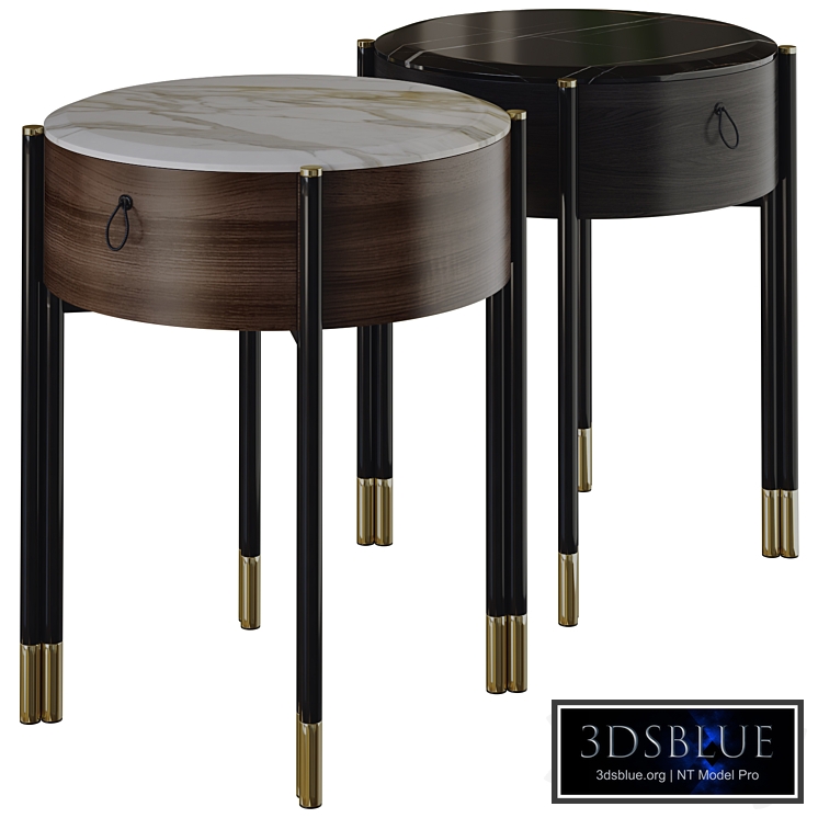 bayus tondo night table by porada