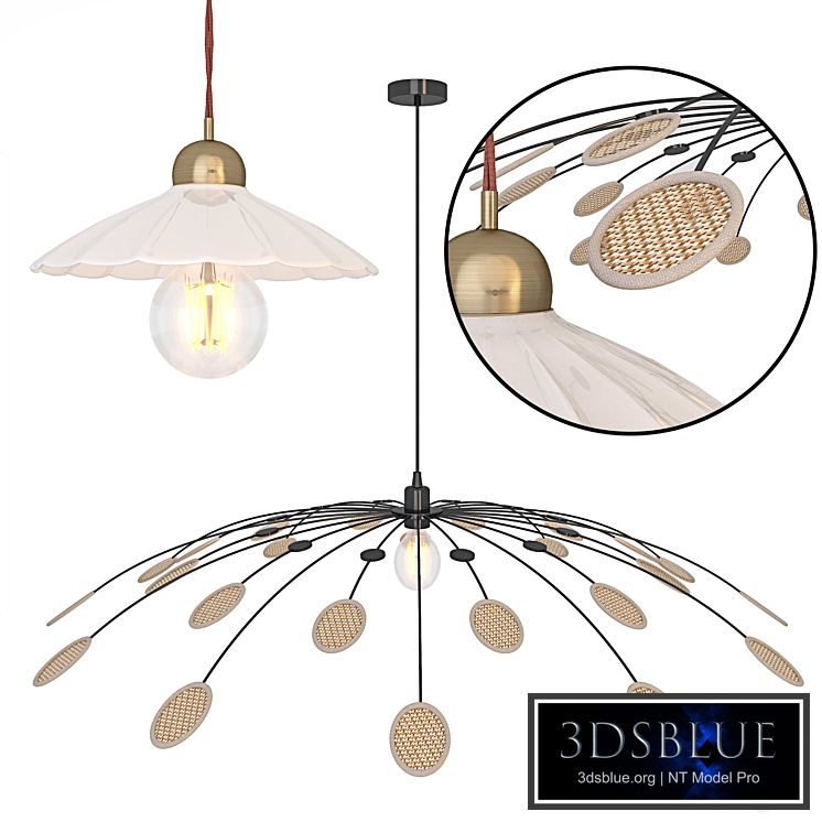 Lamps Festonia Leonie set