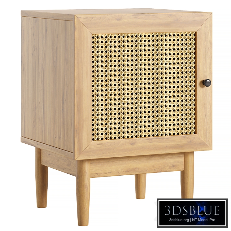 Bedside table Roshal-3 Wood