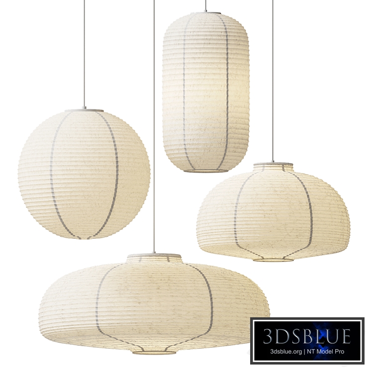 Japanese pendant lamps